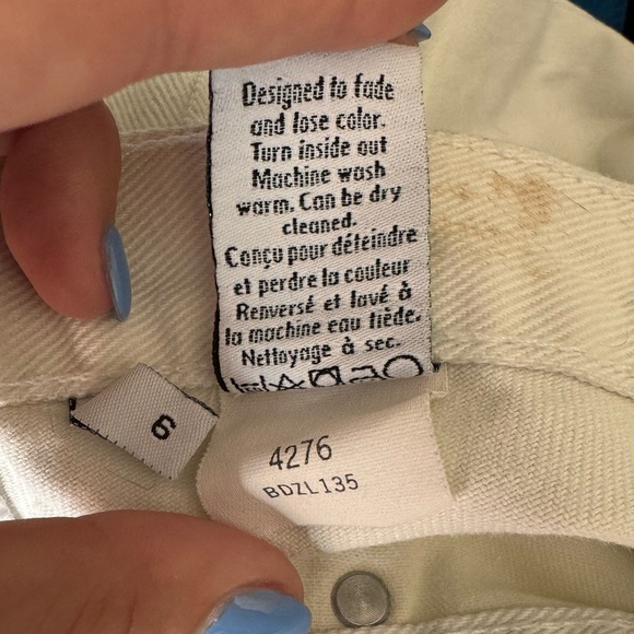 Calvin Klein 100% Cotton White Jeans - Picture 12 of 12